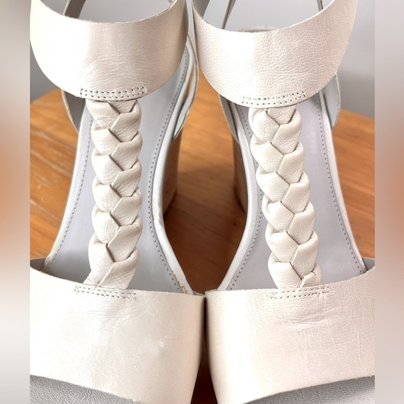 Franco Sarto Serenity Leather Wedge Sandals - Picture 7 of 14